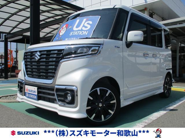 スペーシア　カスタム　ハイブリッドＸＳ　タイヤ４本新品交換渡し