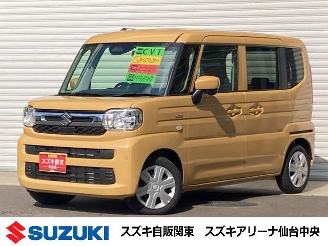 スペーシア　ＨＹＢＲＩＤ　Ｘ　後席両側電動スライドド