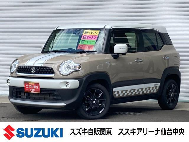 クロスビー　４ＷＤ　ＨＹＢＲＩＤ　ＭＺ　４ＷＤ　８インチナビ