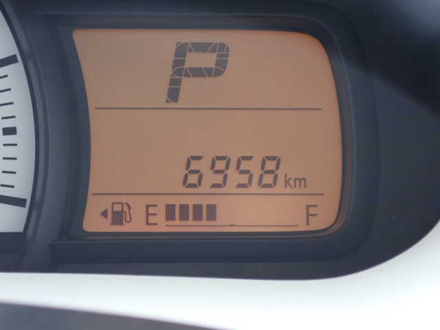 メーターパネルも知りたい情報が一目瞭然ですね。