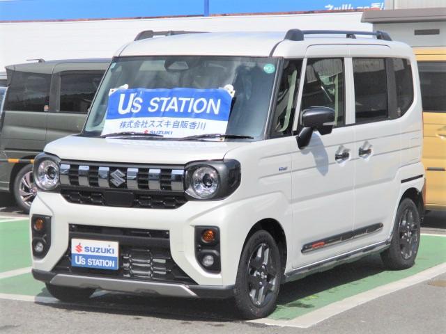 スペーシア　ギア　ギア　ＨＹＢＲＩＤ　ＸＺターボ　前後自動
