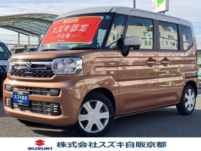 スペーシア　ＨＹＢＲＩＤ　Ｘ　純正ナビ　全方位モニタ