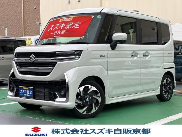 スペーシア　カスタム　カスタム　ＨＹＢＲＩＤ　ＸＳ　純正ナビ　