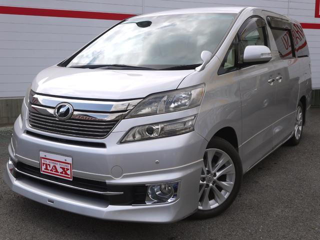 ヴェルファイア　２．４Ｖ　モデリスタエアロ　８インチナビ