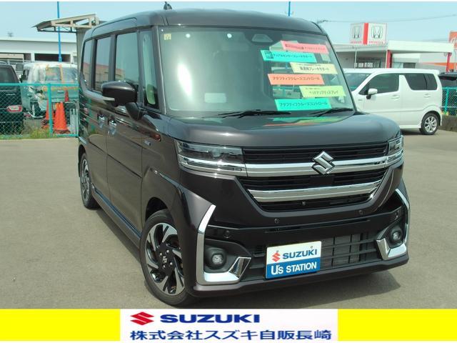 スペーシア　カスタム　カスタム　ＨＹＢＲＩＤ　ＸＳ　両側電動ス