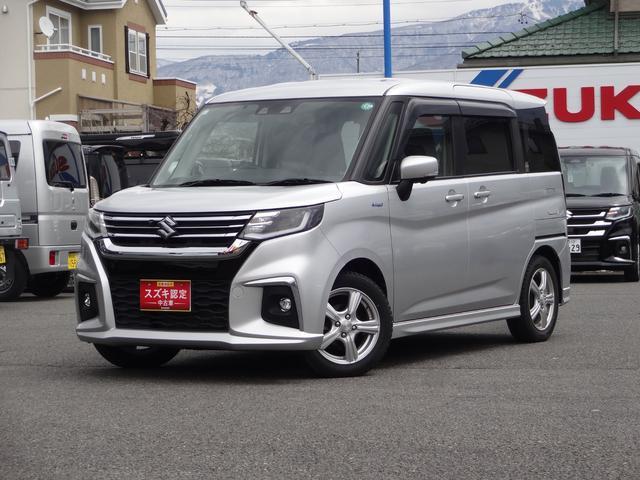 ソリオ　４ＷＤ　ＨＹＢＲＩＤ　ＭＺ　全方位モニターナビ　