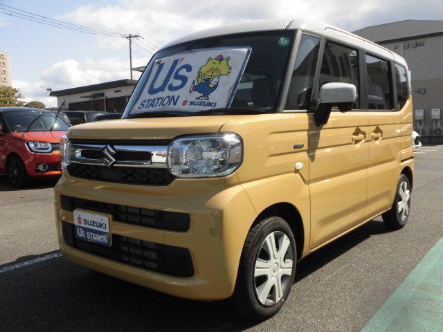 スペーシア　ＨＹＢＲＩＤ　Ｘ　全方位カメラ付ナビ　前