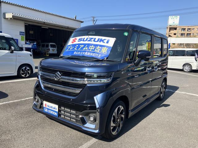 スペーシア　カスタム　カスタム　ＨＹＢＲＩＤ　ＸＳターボ　全方