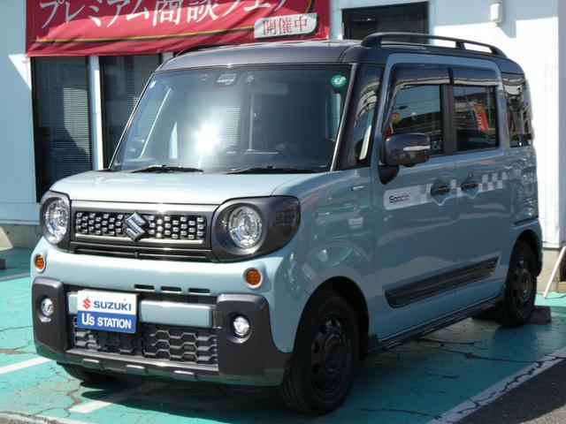 スペーシア　ギア　４ＷＤ　ギア　ＨＹＢＲＩＤ　ＸＺターボ　ナビ　全