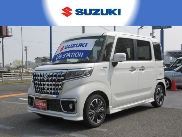 スペーシア　カスタム　４ＷＤ　スズキセーフティサポート装着車　全方位カ