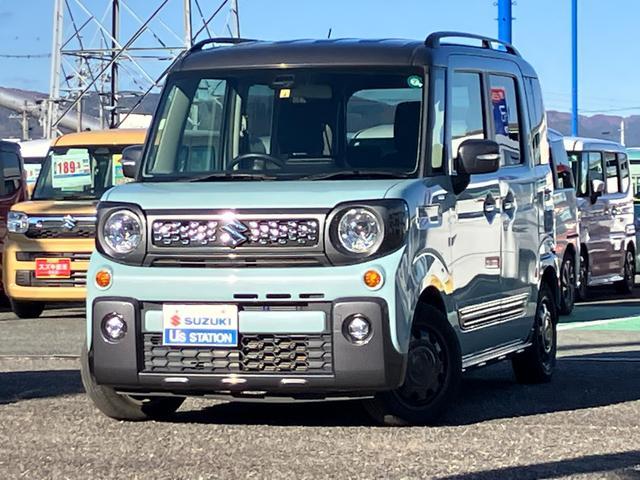 スペーシア　ギア　ＨＹＢＲＩＤ　ＸＺ　２ＷＤ　両側電動スラ