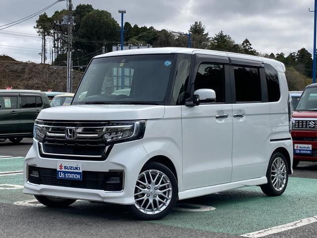 Ｎ－ＢＯＸカスタム　Ｌターボ　ナビ・ＥＴＣ付