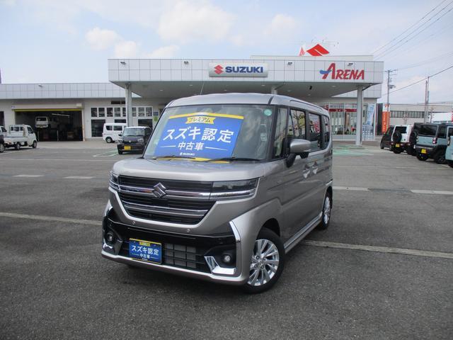 スペーシア　カスタム　カスタム　ＨＹＢＲＩＤ　ＧＳ　ＦＦ　全方