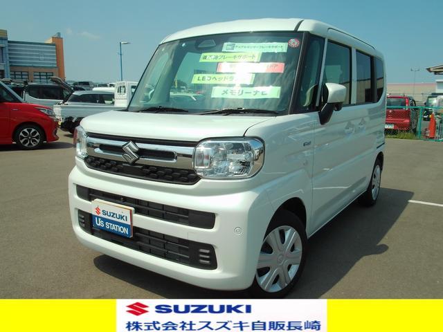 スペーシア　ＨＹＢＲＩＤ　Ｘ　両側電動スライドドア　
