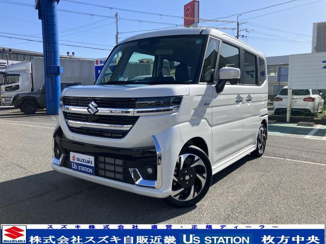 スペーシア　カスタム　カスタム　ＨＹＢＲＩＤ　ＸＳ　社用ＵＰ車