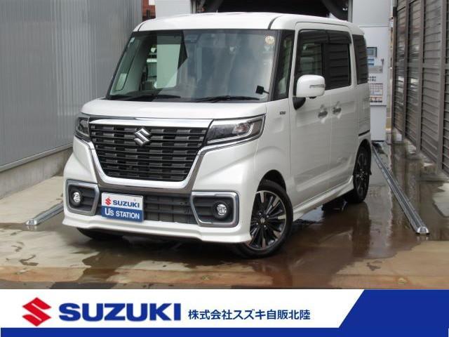 スペーシア　カスタム　カスタム　ＨＹＢＲＩＤ　ＸＳ　カーナビ／