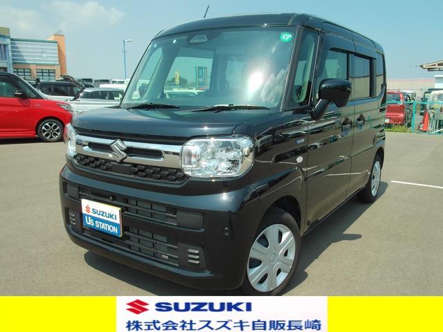 スペーシア　ＨＹＢＲＩＤ　Ｘ　両側電動スライドドア　