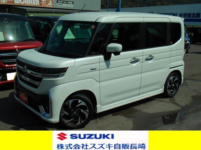 スペーシア　カスタム　カスタム　ＨＹＢＲＩＤ　ＸＳ　両側電動ス