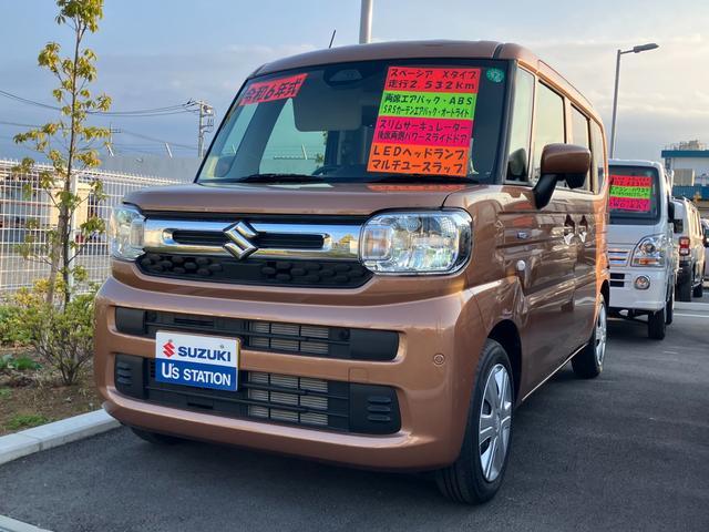 スペーシア　ＨＹＢＲＩＤ　Ｘ　衝突被害軽減Ｂ　両側パ