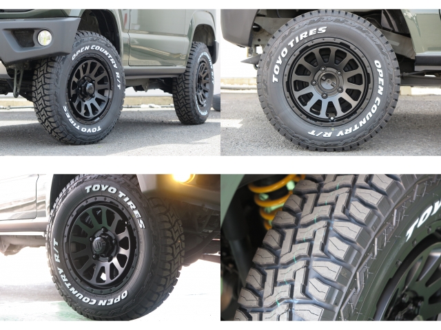 新品のアルミ＆タイヤセットです