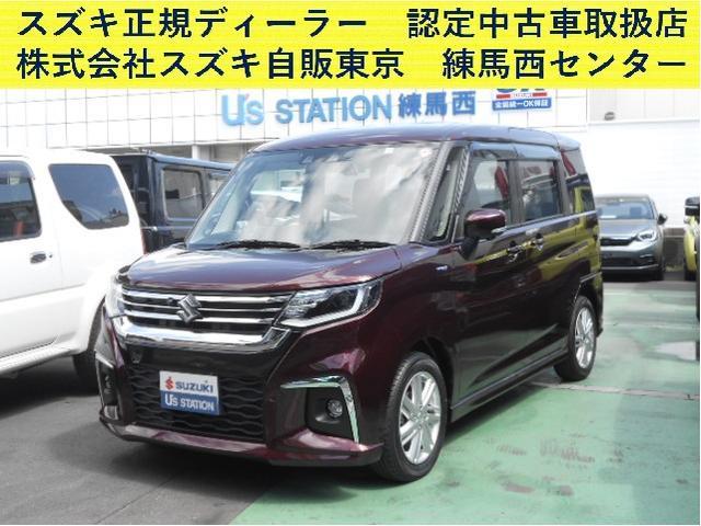 ソリオ　ＨＹＢＲＩＤ　ＭＺ　ＣＶＴ　衝突軽減ブレ