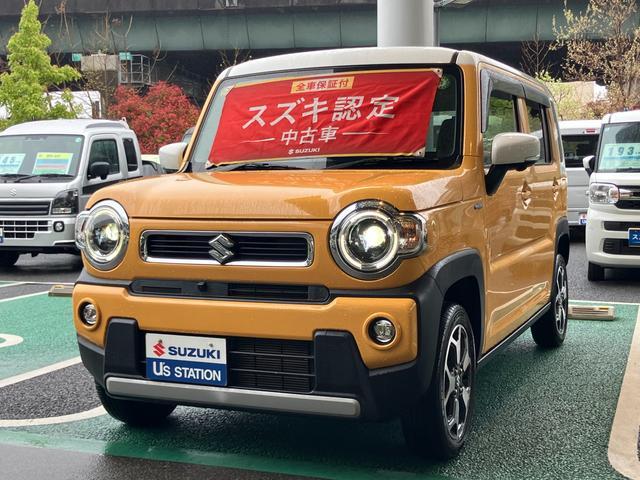 ハスラー　ＨＹＢＲＩＤ　Ｘ前後衝突被害軽減ブレーキ