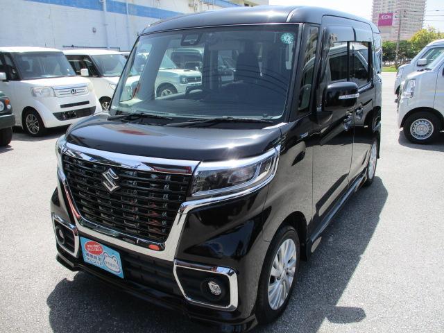 スペーシア　カスタム　カスタム　ＨＹＢＲＩＤ　ＧＳ　片側電動ス