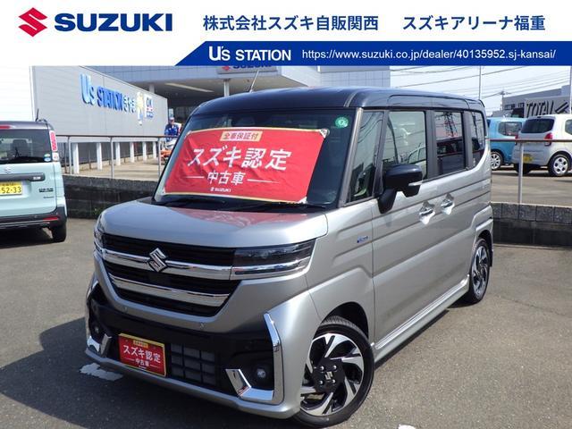 スペーシア　カスタム　４ＷＤ　ＨＹＢＲＩＤ　ＸＳターボ　４ＷＤ　全方位