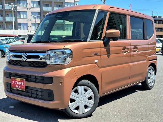 スペーシア　ＨＹＢＲＩＤ　Ｘ　電動Ｐブレーキ　全車速