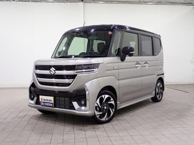 スペーシア　カスタム　ハイブリッドＸＳターボ　ブラック２トーン