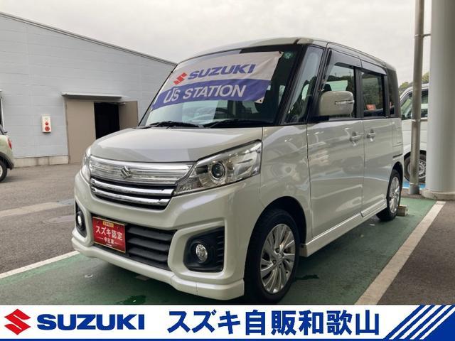 スペーシア　カスタム　カスタム　ＧＳ　ＭＫ４２Ｓ　２型　　ナビ
