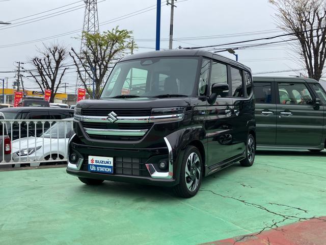スペーシア　カスタム　カスタム　ＨＹＢＲＩＤ　ＸＳターボ　全方
