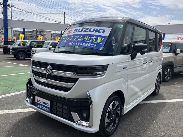 スペーシア　カスタム　カスタム　ＨＹＢＲＩＤ　ＸＳターボ　全方