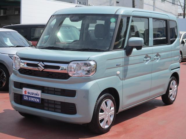 スペーシア　ＨＹＢＲＩＤ　Ｇ　未使用車　デュセンサー