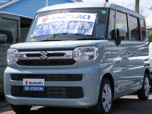スペーシア　ＨＹＢＲＩＤ　Ｇ　両側スライド　前後衝突