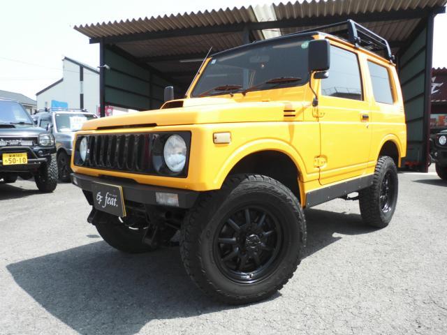 ジムニーバン　４ＷＤ　ワイルドウインドＬＴＤ　カスタムパーツ多