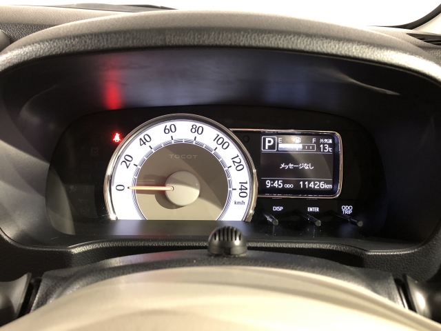 様々な情報が表示されるメーターパネルは視認性とデザイン性を両立させた素敵なデザインです！