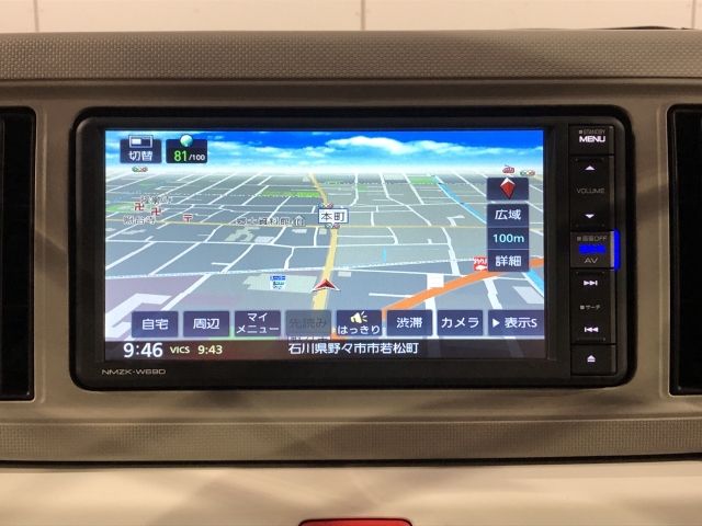 使い易いカーナビは情報量も豊富で使い勝手に優れております！