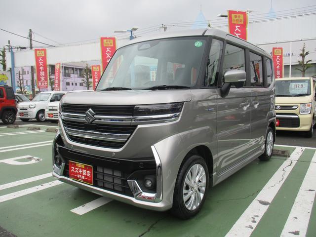 スペーシア　カスタム　カスタム　ＨＹＢＲＩＤ　ＧＳ　衝突被害軽