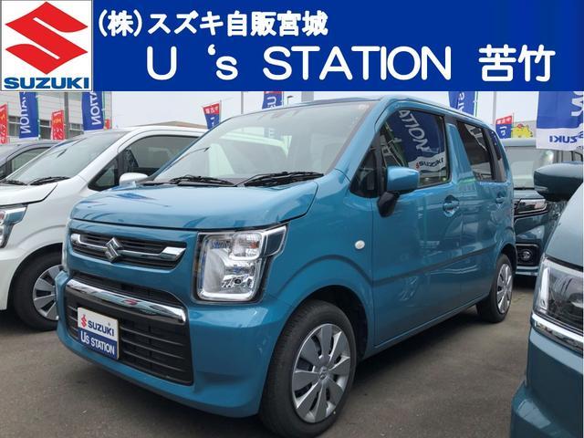 ワゴンＲ　ＦＸ　４型　前後衝突被害軽減ブレーキ　オ