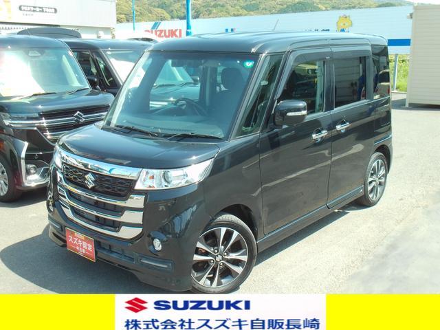 スペーシア　カスタムＺ　カスタムＺターボ　ナビ　全方位カメラ　衝