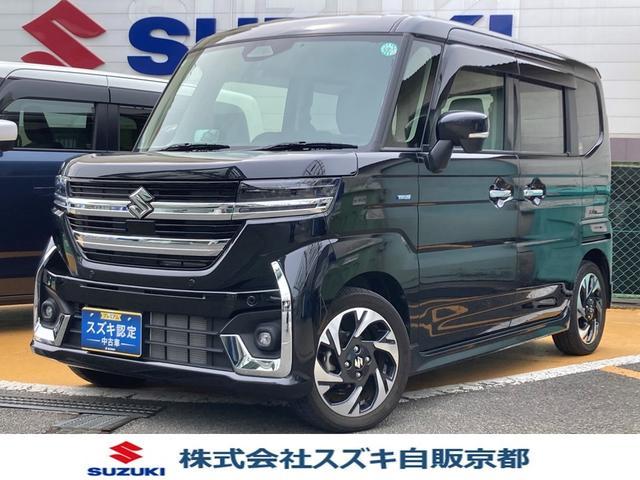 スペーシア　カスタム　カスタム　ＨＹＢＲＩＤ　ＸＳ　ナビ　電動