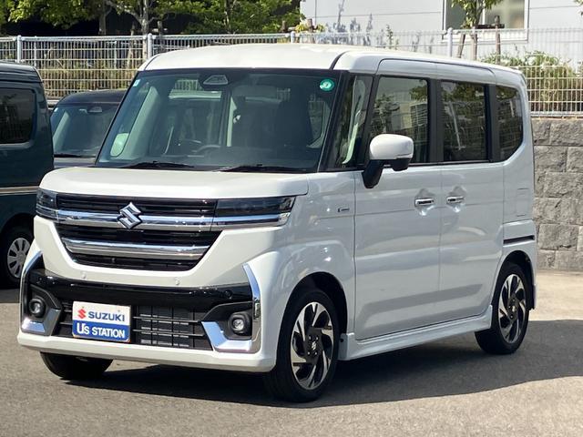スペーシア　カスタム　４ＷＤ　カスタム　ＨＹＢＲＩＤ　ＸＳターボ　衝突
