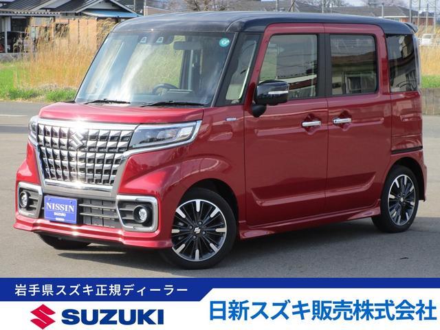 スペーシア　カスタム　４ＷＤ　ＨＹＢＲＩＤ　ＸＳ　４ＷＤ　両側パワスラ