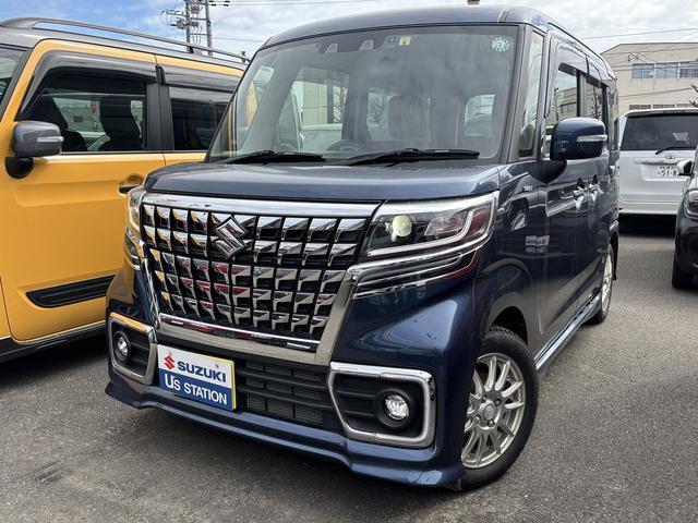 スペーシア　カスタム　４ＷＤ　ハイブリッドＸＳターボ　４ＷＤ　☆純正ナ