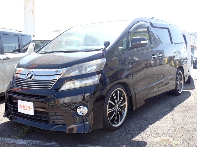 ヴェルファイア　２．４　Ｚ　ツインルーフ　後席モニター