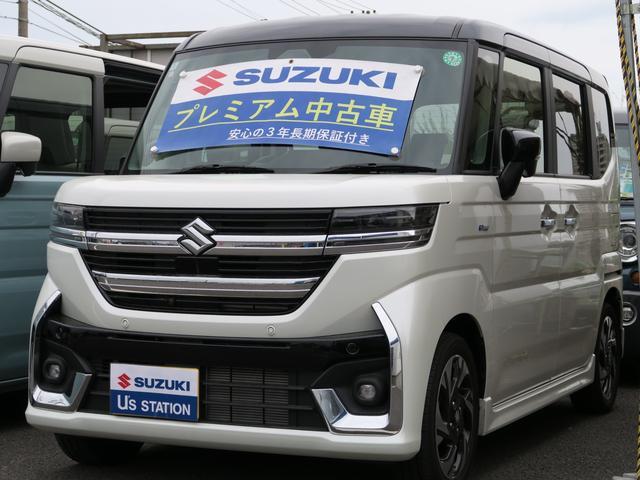 スペーシア　カスタム　カスタム　ＨＹＢＲＩＤ　ＸＳターボ　純正