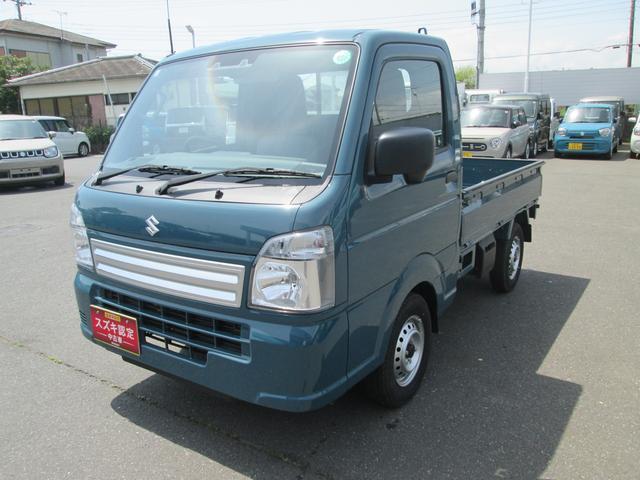 キャリイトラック　４ＷＤ　ＫＣエアコン・パワステ農繁　７型　衝突被