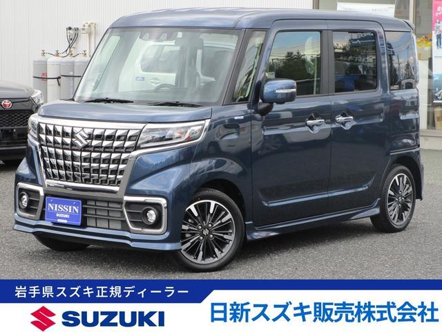 スペーシア　カスタム　４ＷＤ　ＨＹＢＲＩＤ　ＸＳ　４ＷＤ　両側パワスラ