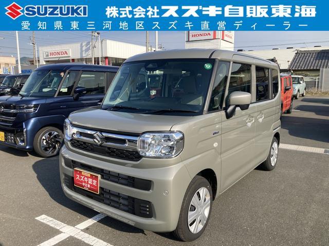 スペーシア　ＨＹＢＲＩＤ　Ｘ　後席両側パワースライド